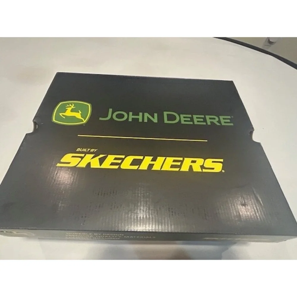 Skechers Men's John Deere Sergeants Dozer Industrial Boots 256000/Wheat - Size 8